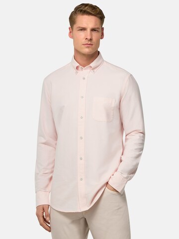 Boggi Milano - Ajuste regular Camisa en rosa: frente