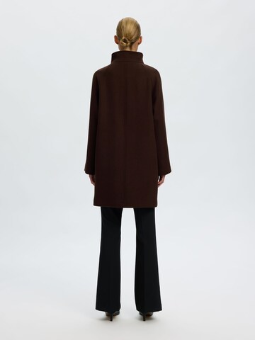 SELECTED Between-seasons coat 'SLWZIA-VINNI' in Brown