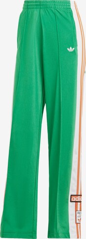 ADIDAS ORIGINALS - Pantalón 'Adibreak' en verde: frente