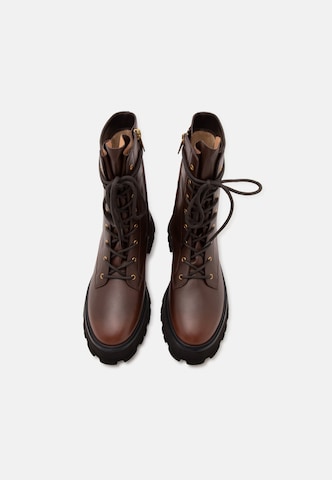 Stivaletto stringato 'CALEB' di MICHAEL Michael Kors in marrone