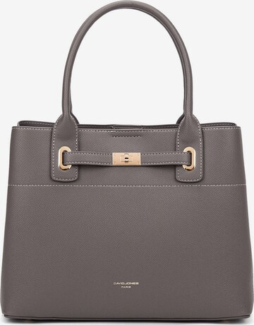 Borsa a mano di David Jones in grigio: frontale