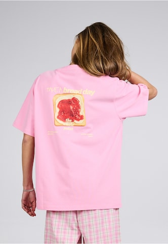OH APRIL Shirt 'Toast' in Roze: voorkant