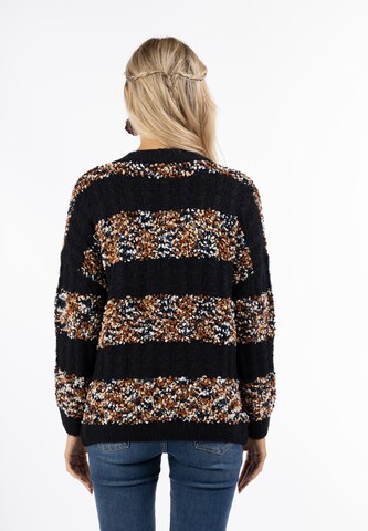 usha FESTIVAL Knit Cardigan in Black