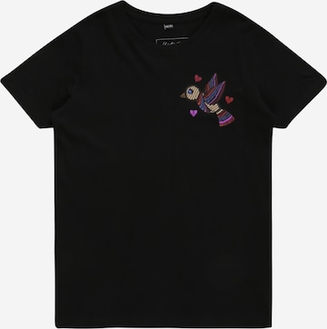 Maglietta 'Birdy' di Mister Tee in nero: frontale