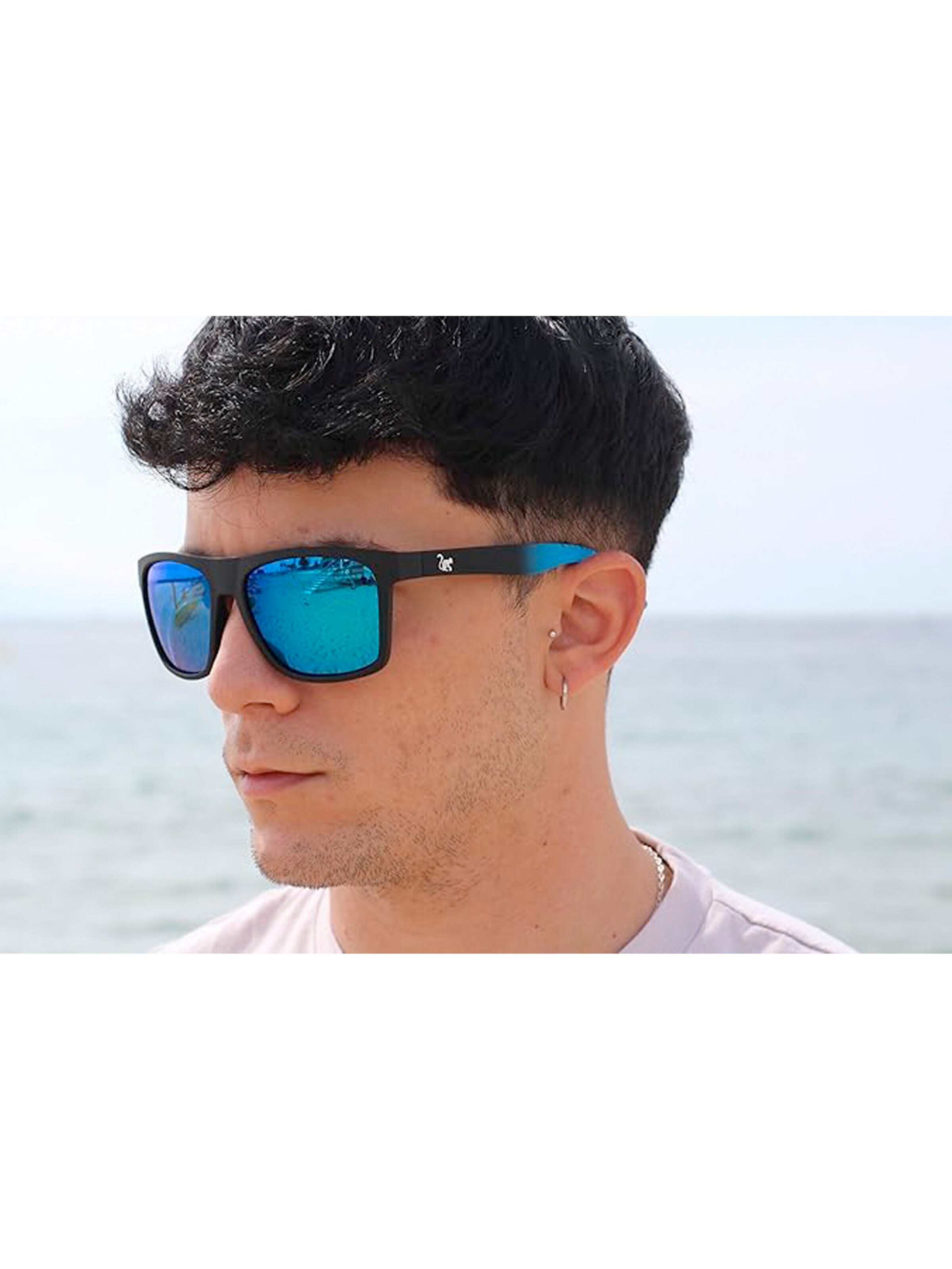 Surf Monkey - Óculos de sol desportivos em azul