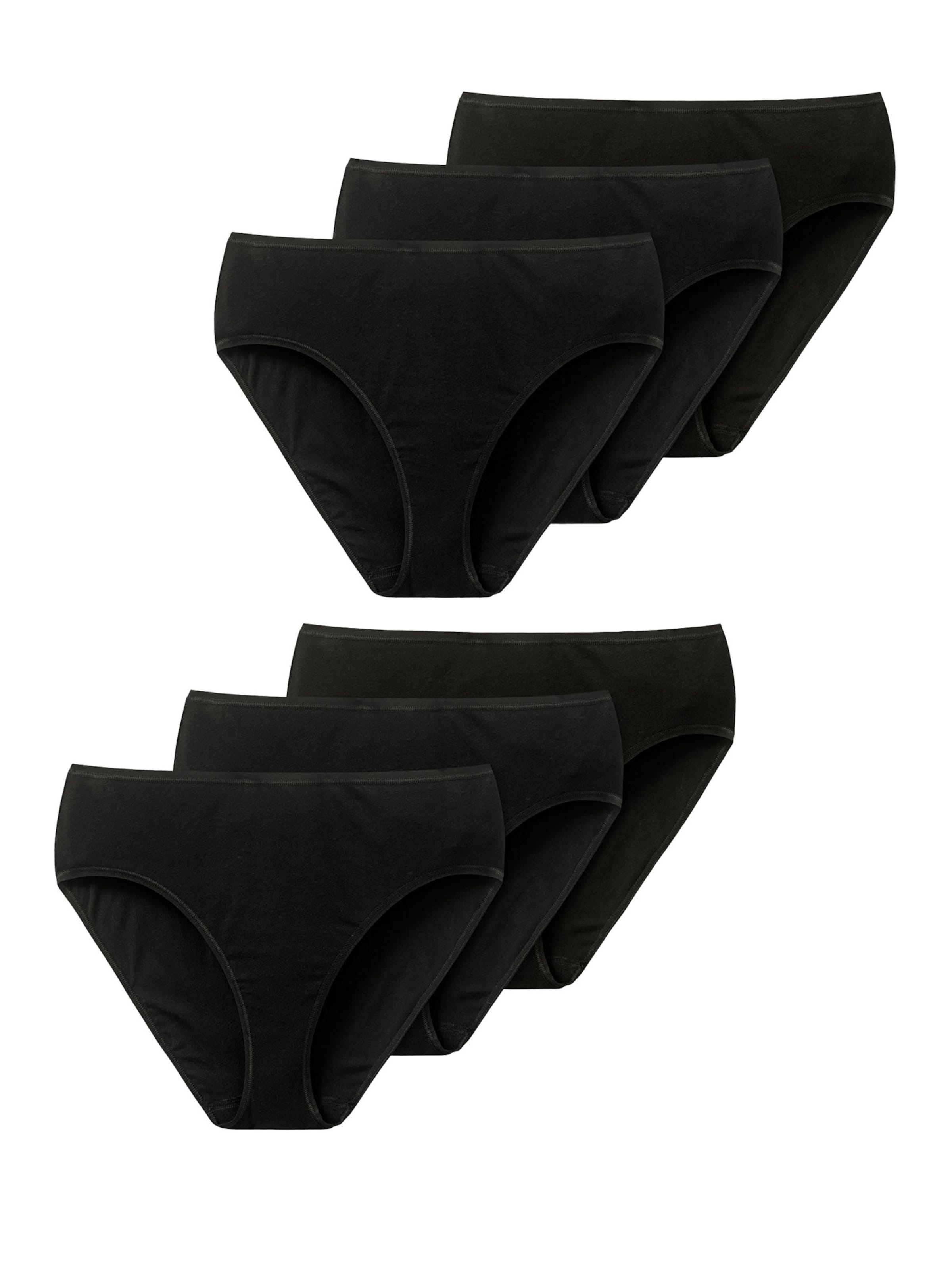 SCHIESSER Slip &#x27; Essentials &#x27; in Zwart: voorkant