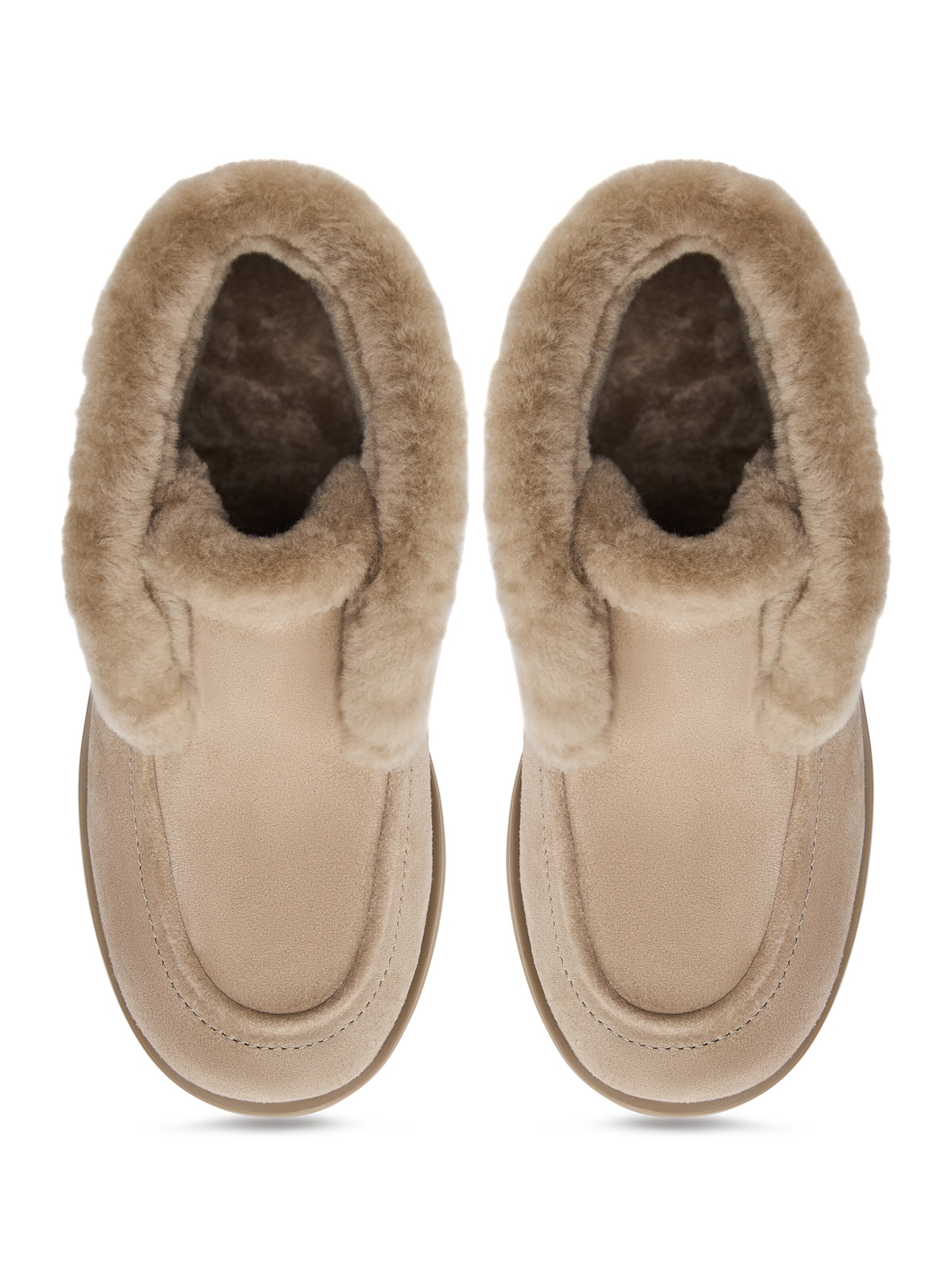 Bottines CESARE GASPARI en beige