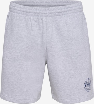 Hummel Regular Sports trousers 'SWARM' in Grey: front