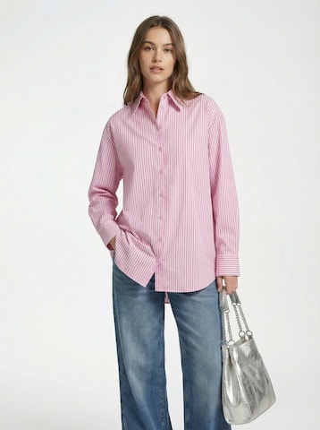 Chemisier 'Cora' studioselect en rose : devant