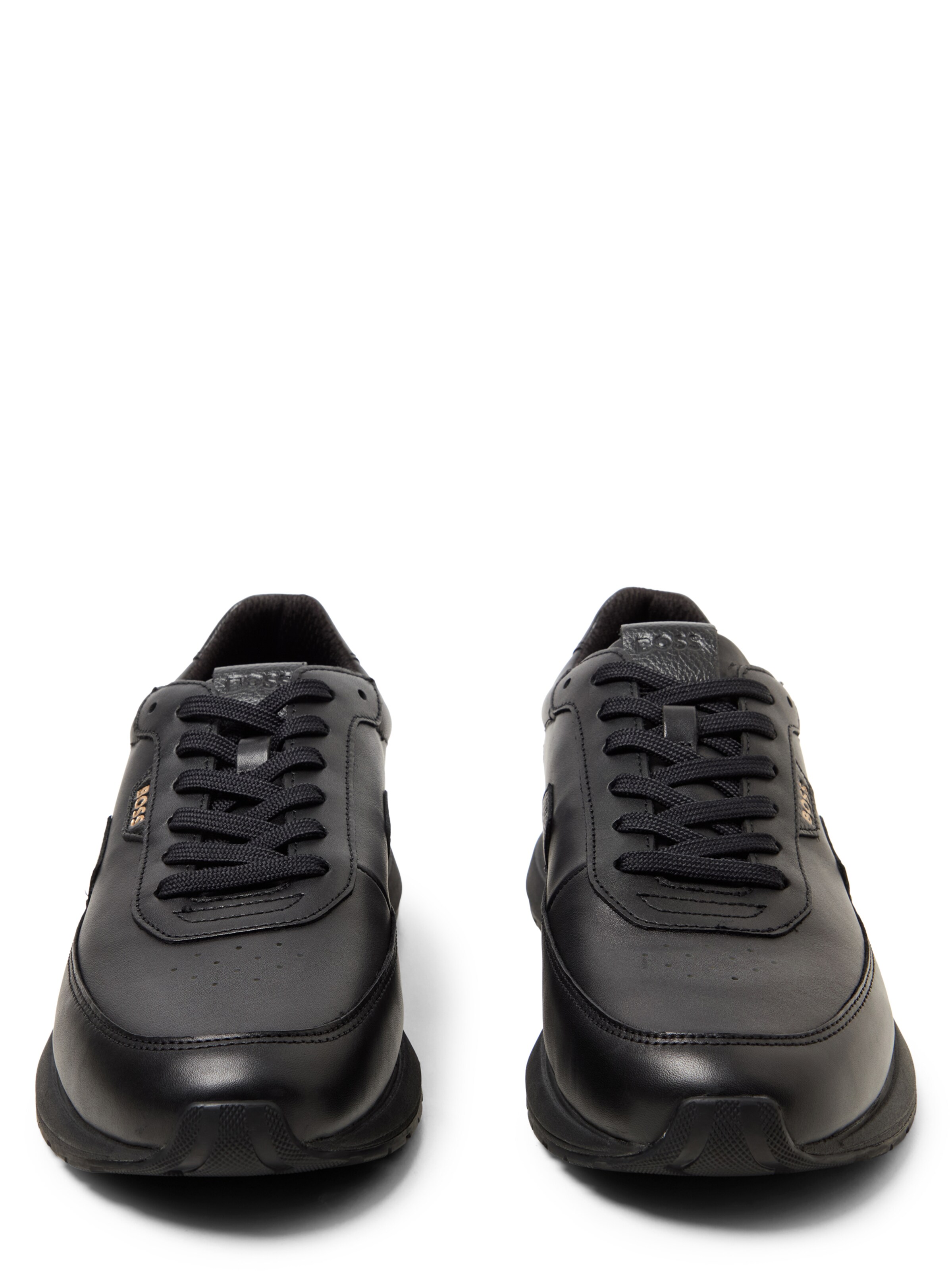 BOSS Platform trainers in Black