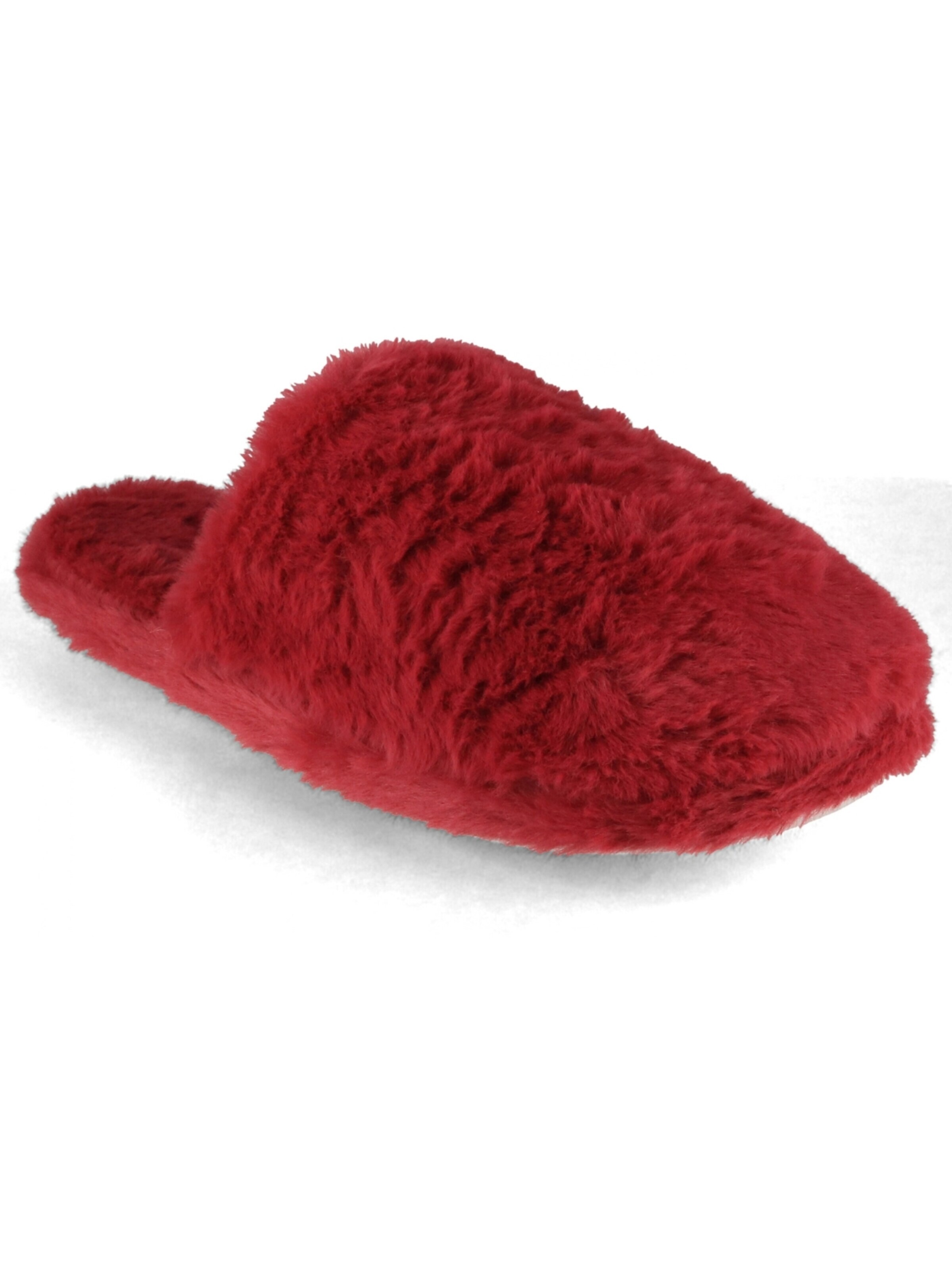 Fluffys Hausschuh 'Softina Damen Hausschuhe, ivory'‌‌‌‌‌‌‌ in Pink: Vorderseite