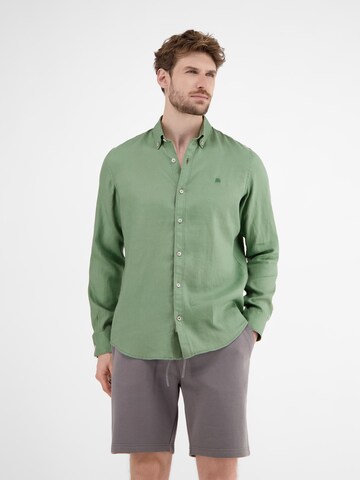 LERROS Regular fit Button Up Shirt in Green