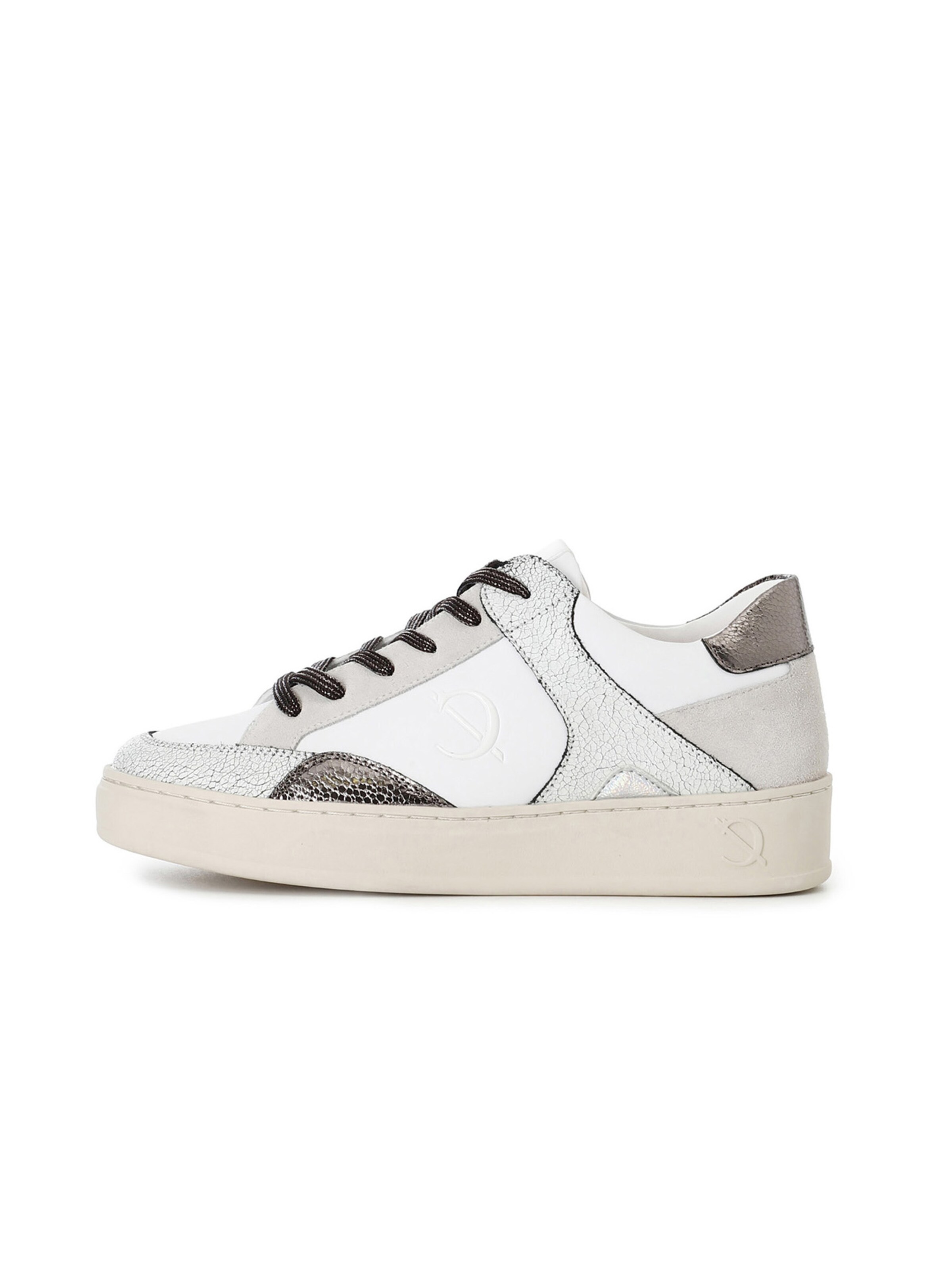 Sneaker bassa di CAFè NOIR in bianco: frontale