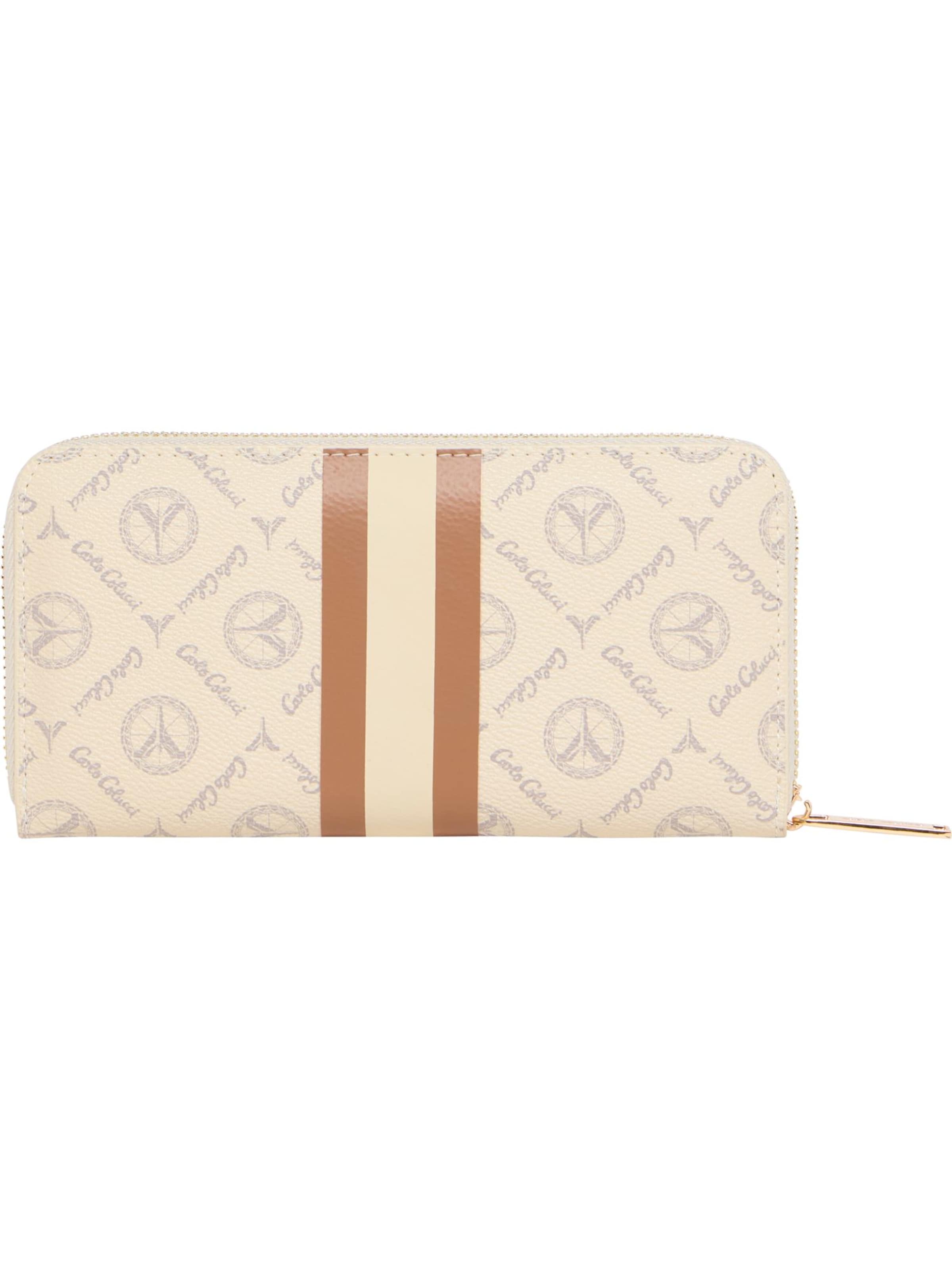 Carlo Colucci Wallet 'Elmazi' in Beige