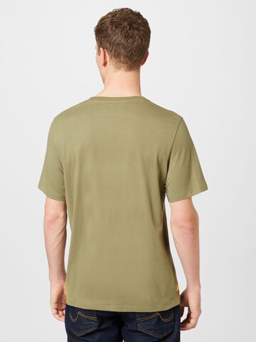 TIMBERLAND Regular Fit T-Shirt in Braun