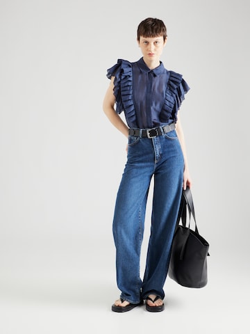 Munthe - Blusa 'MUST' en azul