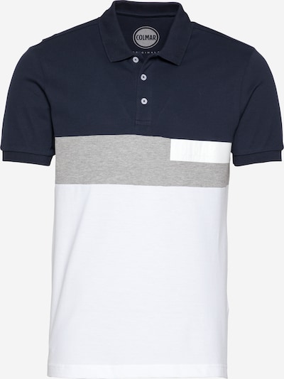 Colmar Shirt in de kleur Nachtblauw / Grijs / Wit, Productweergave