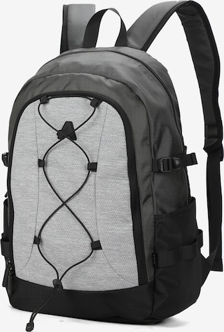 Aoking Backpack in Grey: front