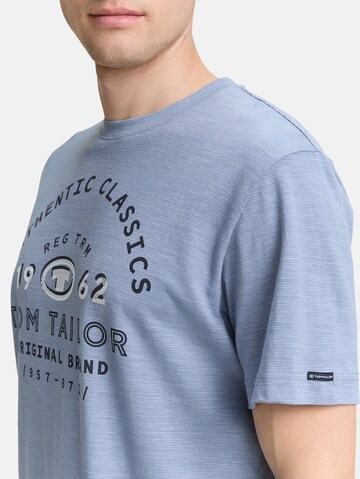 TOM TAILOR Shirt in Blauw