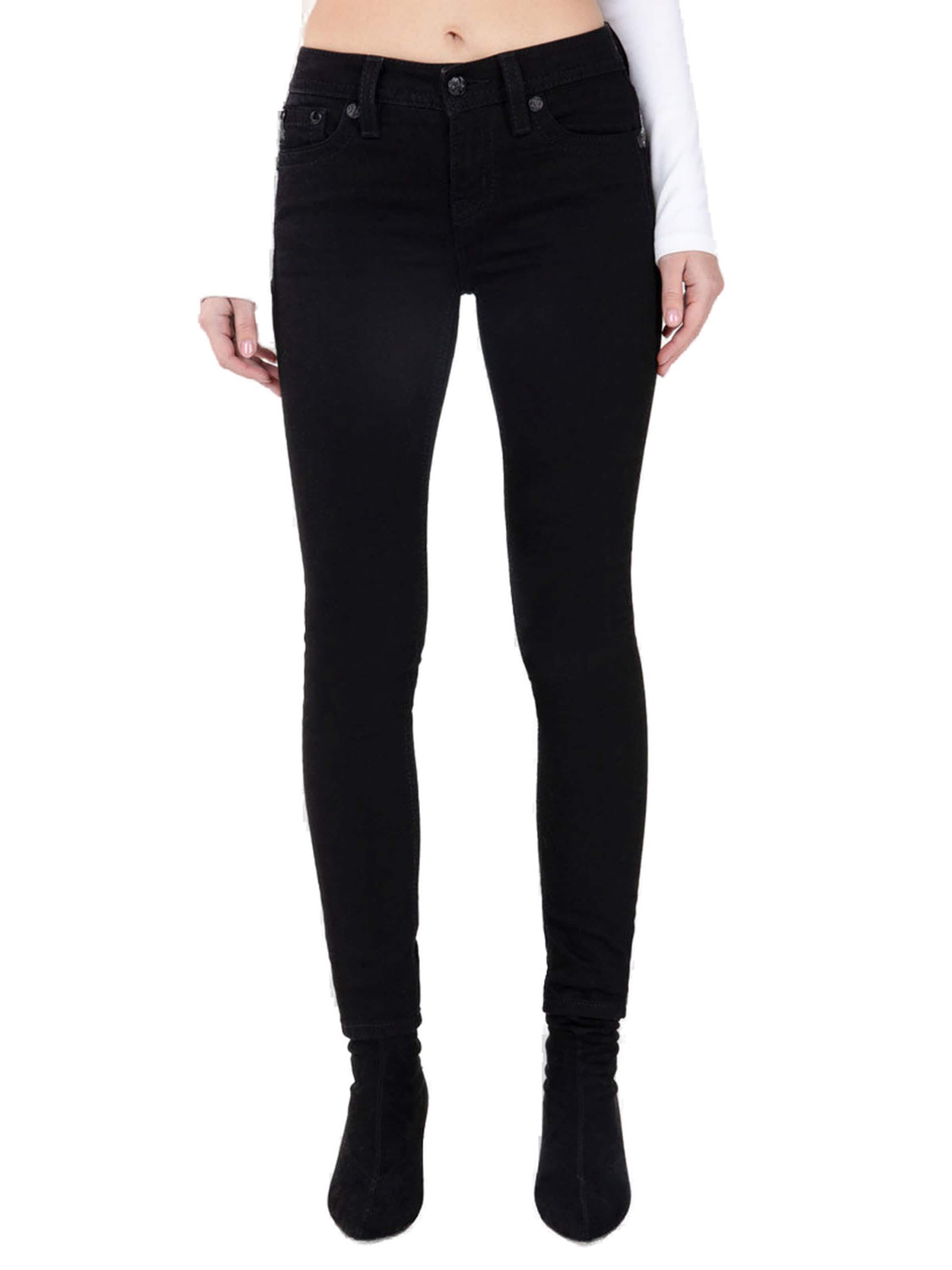 Miss Me Skinny Jeans in Schwarz