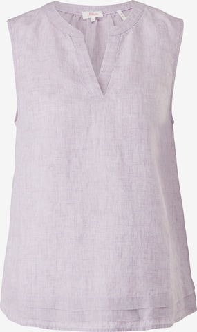 s.Oliver Blouse in Purple: front