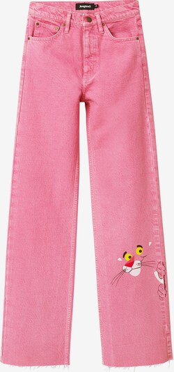 Desigual Jeans i rosa / svart / vit, Produktvy