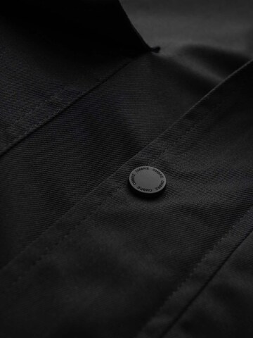 Veste mi-saison Ombre en noir