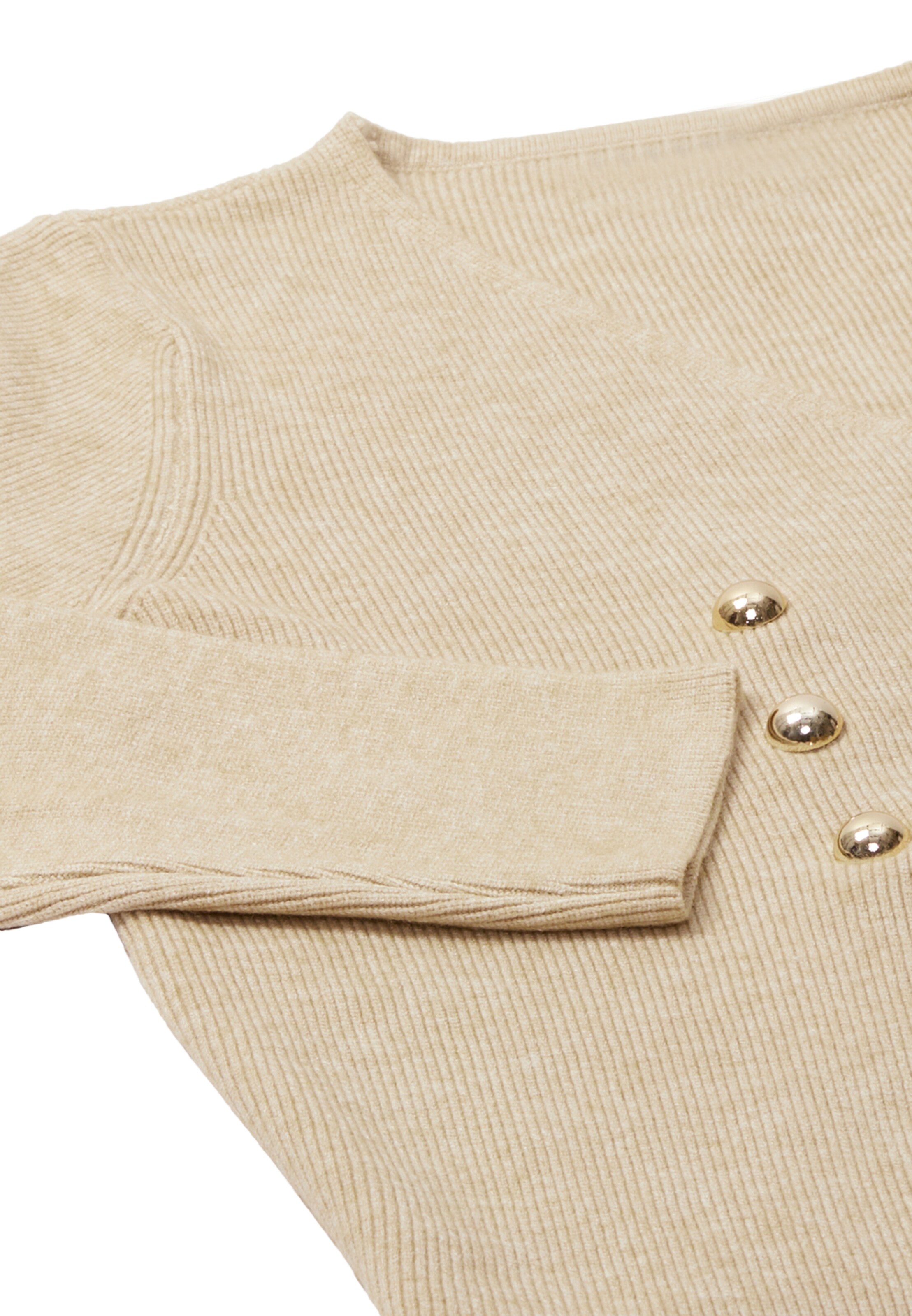 NAEMI Cardigan i beige