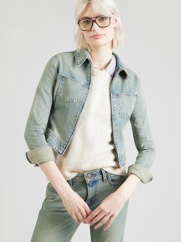 mėlyna LEVI'S ® Demisezoninė striukė 'Y2K Stretch Fitted Trucker Jacket': priekis