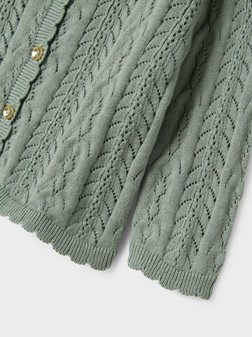 Cardigan 'NBFJOLLIE' NAME IT en vert
