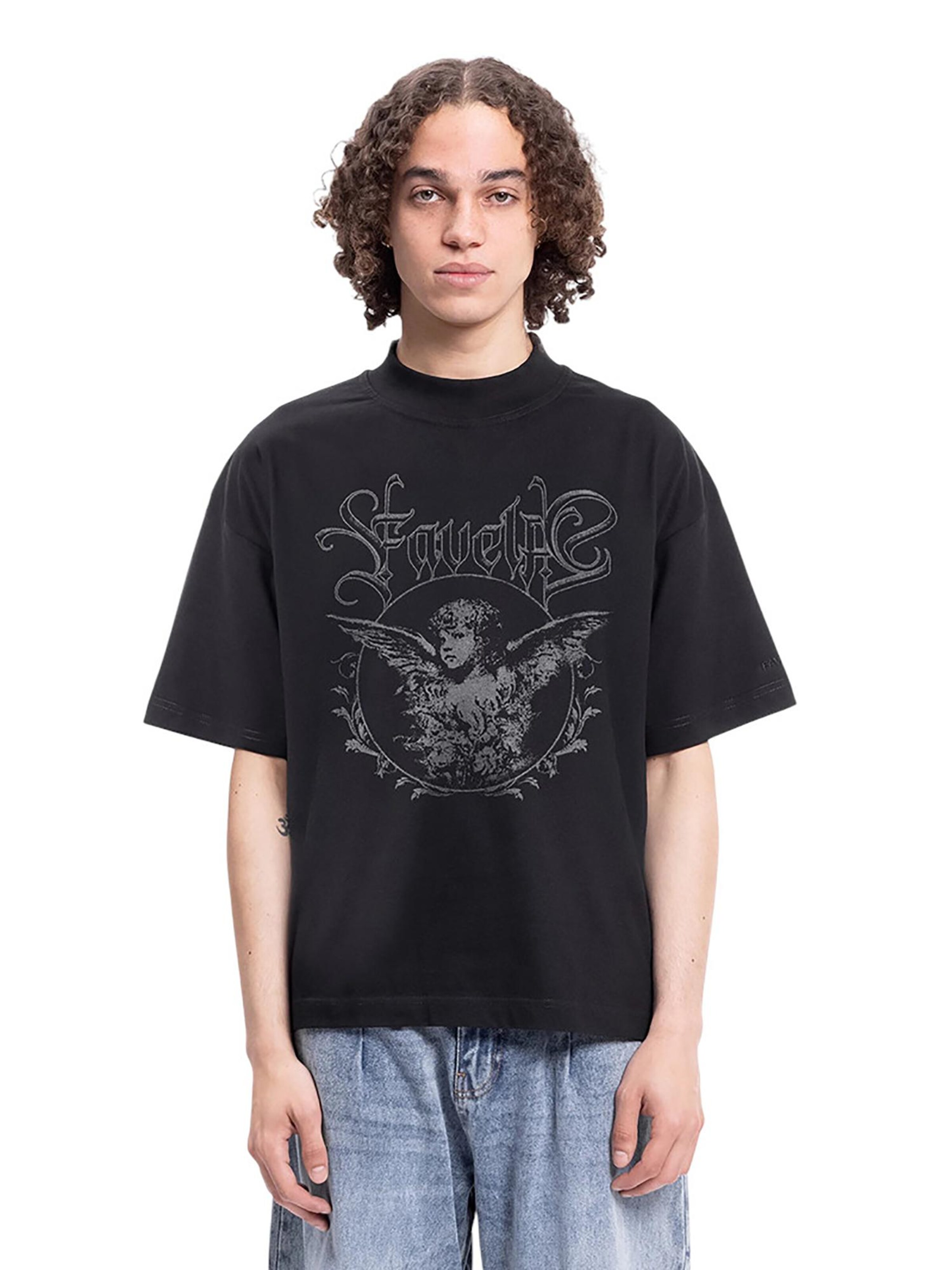 FAVELA Sweatshirt 'Rome' in Black