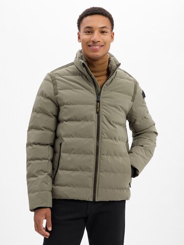 PME Legend Winterjas in Groen: voorkant