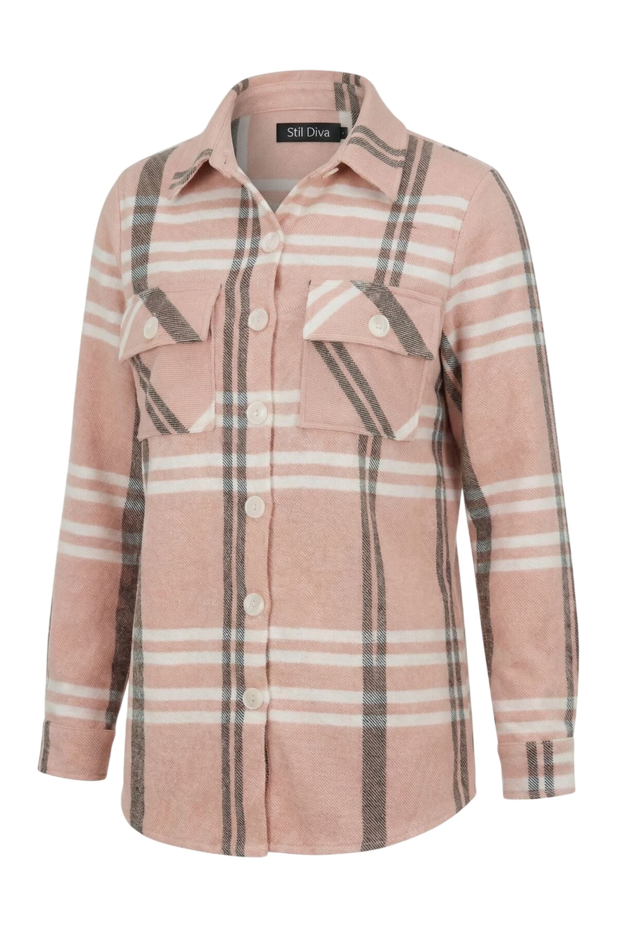 Chemisier Stil Diva en beige : devant