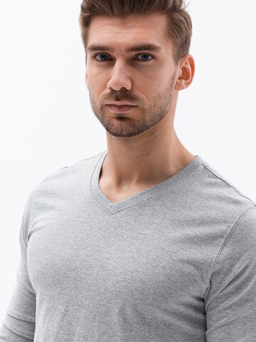 T-Shirt 'L136' Ombre en gris