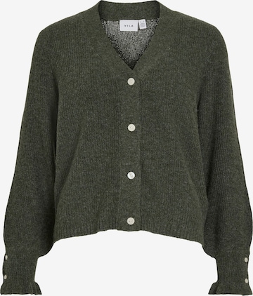 Cardigan 'VITilda' VILA en vert : devant