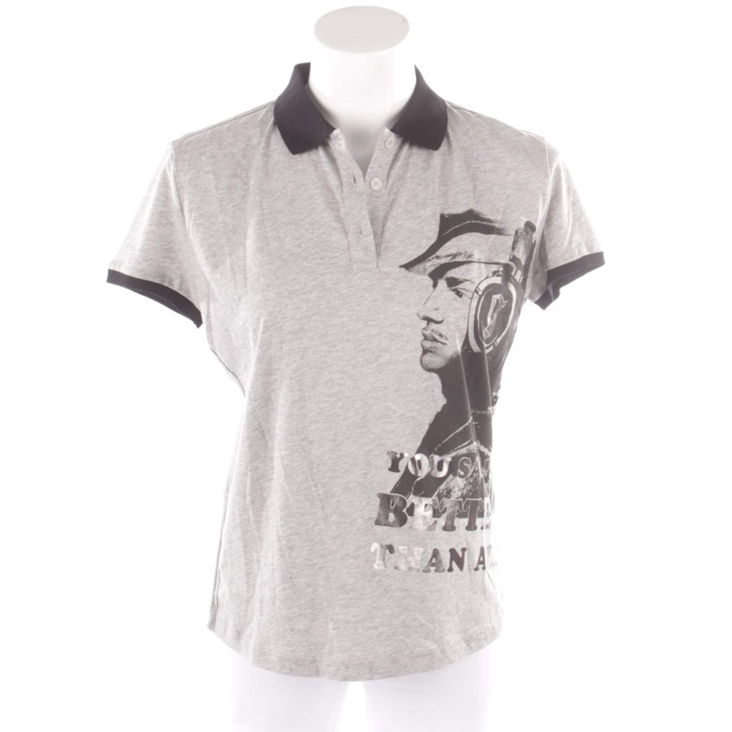 John Galliano Top & Shirt in M in Grey: front