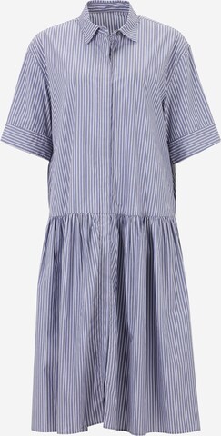 JNBY Shirt Dress in Blue: front