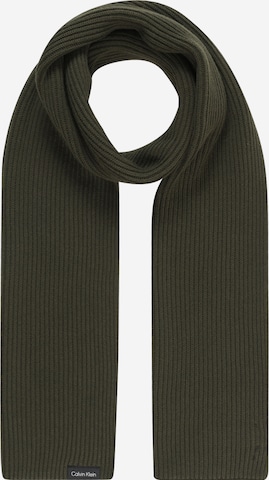 Calvin Klein Scarf in Green: front