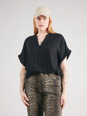 Vero Moda Curve Блузка 'VMCBeauty' в Черный: спереди