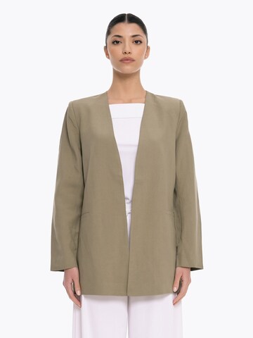 4TAILORS - Blazer 'Gelato' en verde: frente