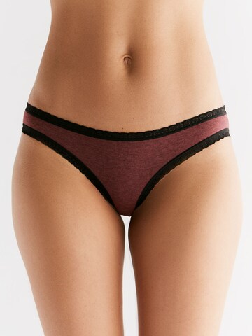 Albero Natur Panty in Brown: front