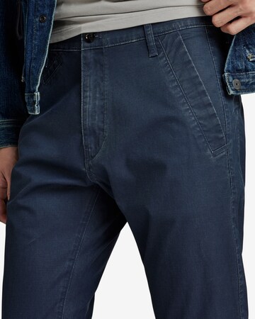 Coupe slim Pantalon chino 'Bronson 2.0' G-Star RAW en bleu