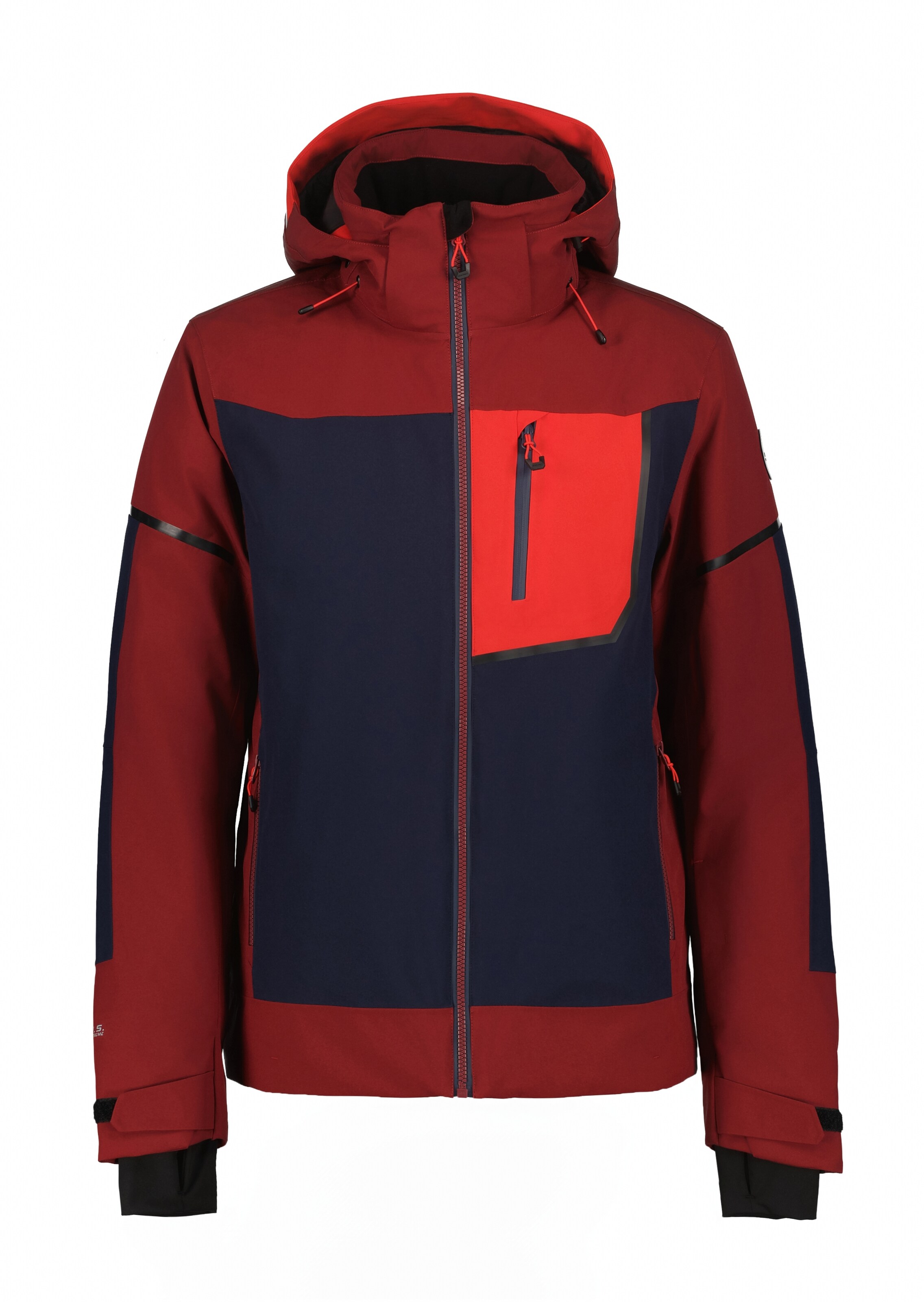 ICEPEAK Athletic Jacket in marine blue / Bordeaux / Fire red, Item view