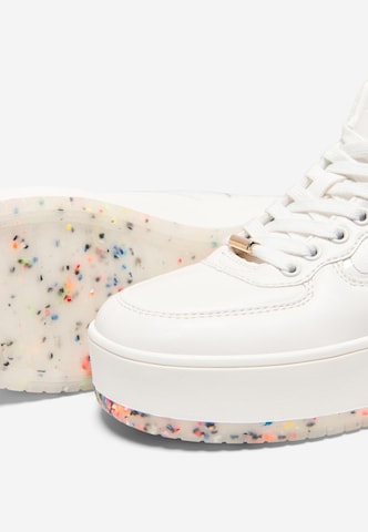 ONLY High-Top Sneakers 'Siri' in White