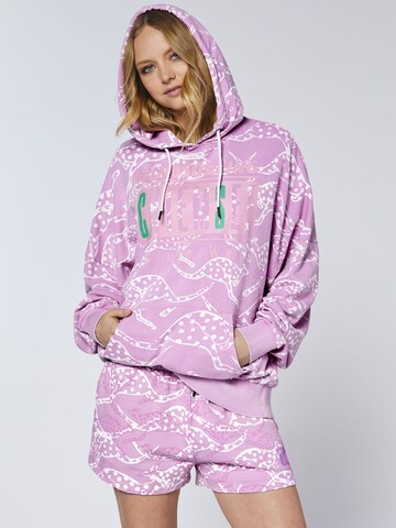 CHIEMSEE Sweatshirt in Lila: Vorderseite