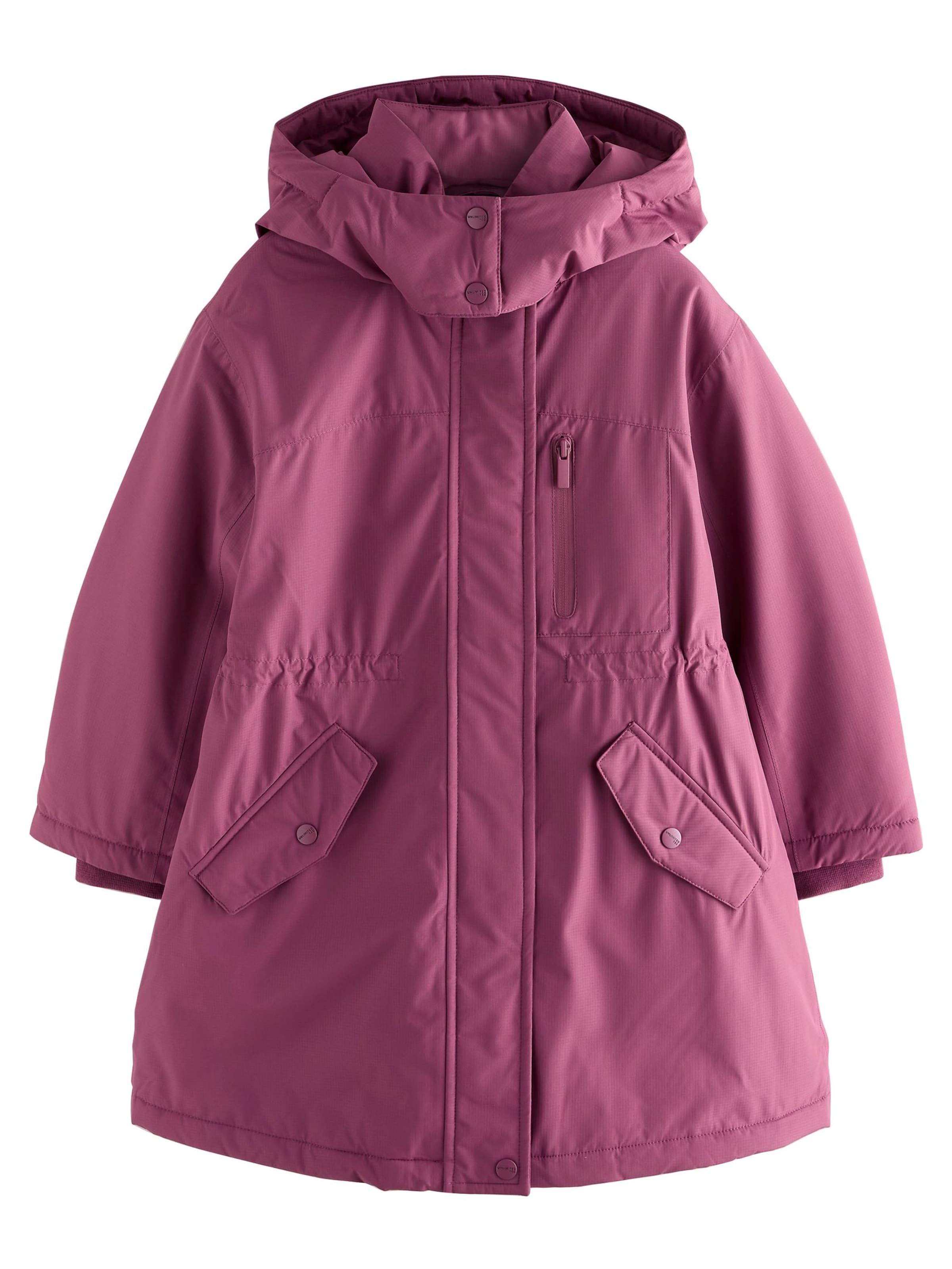 Next Пальто в Ярко-розовый: спереди