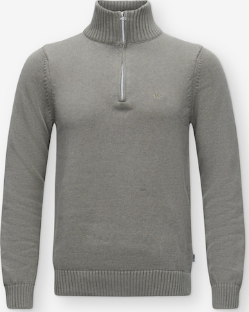 Kronstadt Pullover 'Caelson' in Grau: Vorderseite