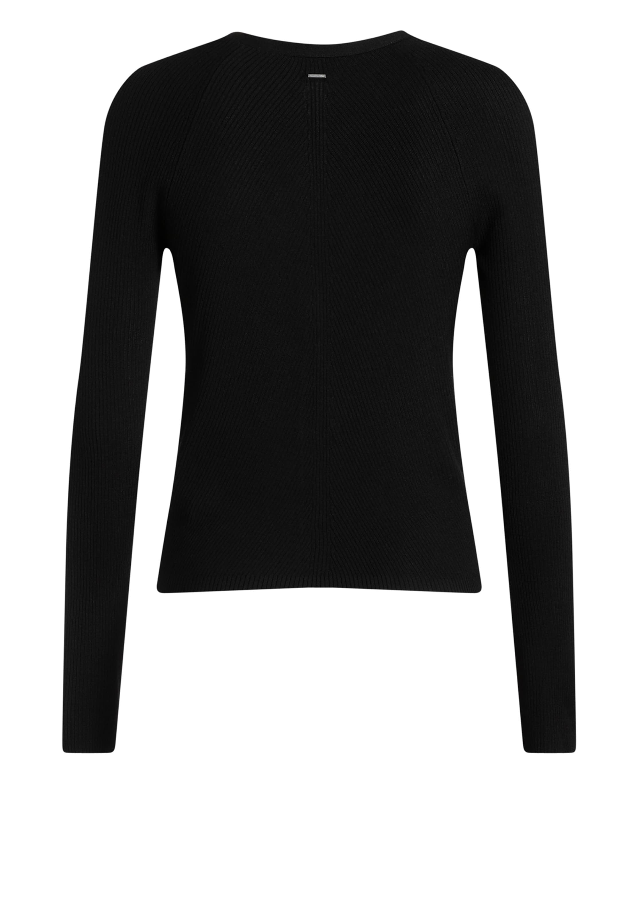 BOSS Strickjacke 'Friva' in Schwarz