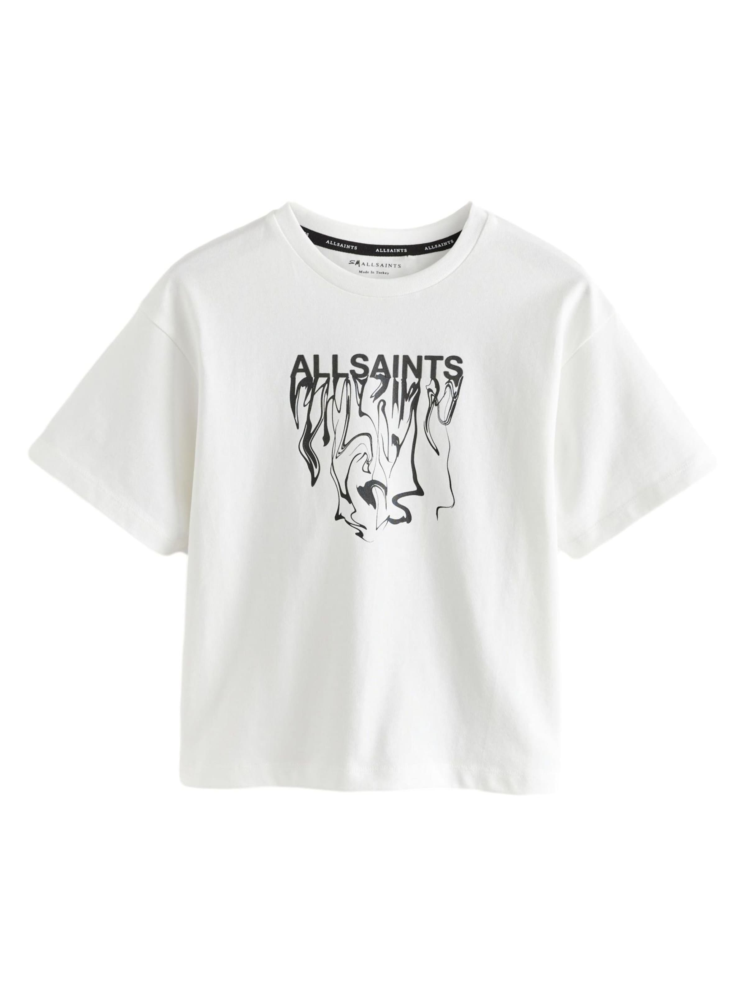 smALLSAINTS Shirt in Black / White, Item view