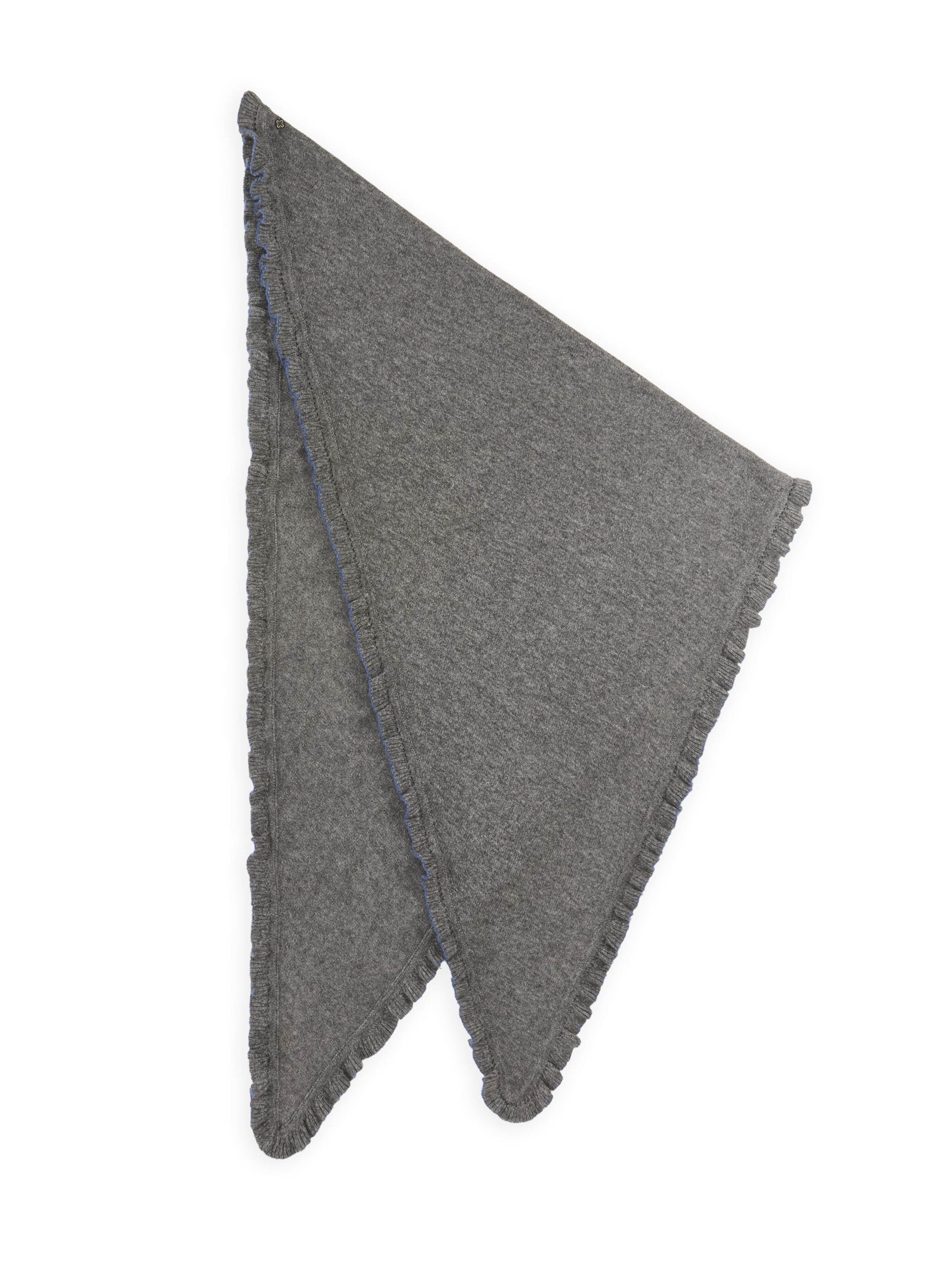 CODELLO Shawl in Grey: front
